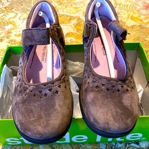 Stride Rite Cora Brown Mary Janes
